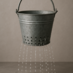 Z próżnego i Salomon nie naleje – dziurawe wiadro